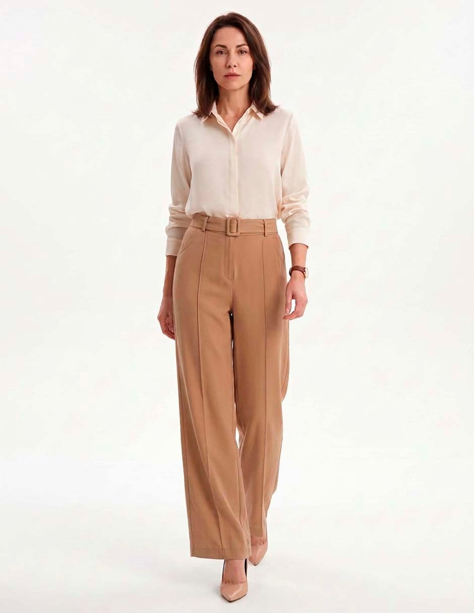 Pantalon Pantal—n Straight para Mujer 4