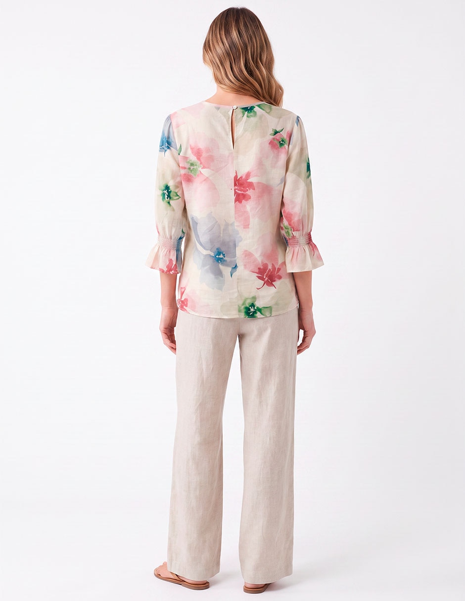 Blusa manga 3/4 para mujer 4