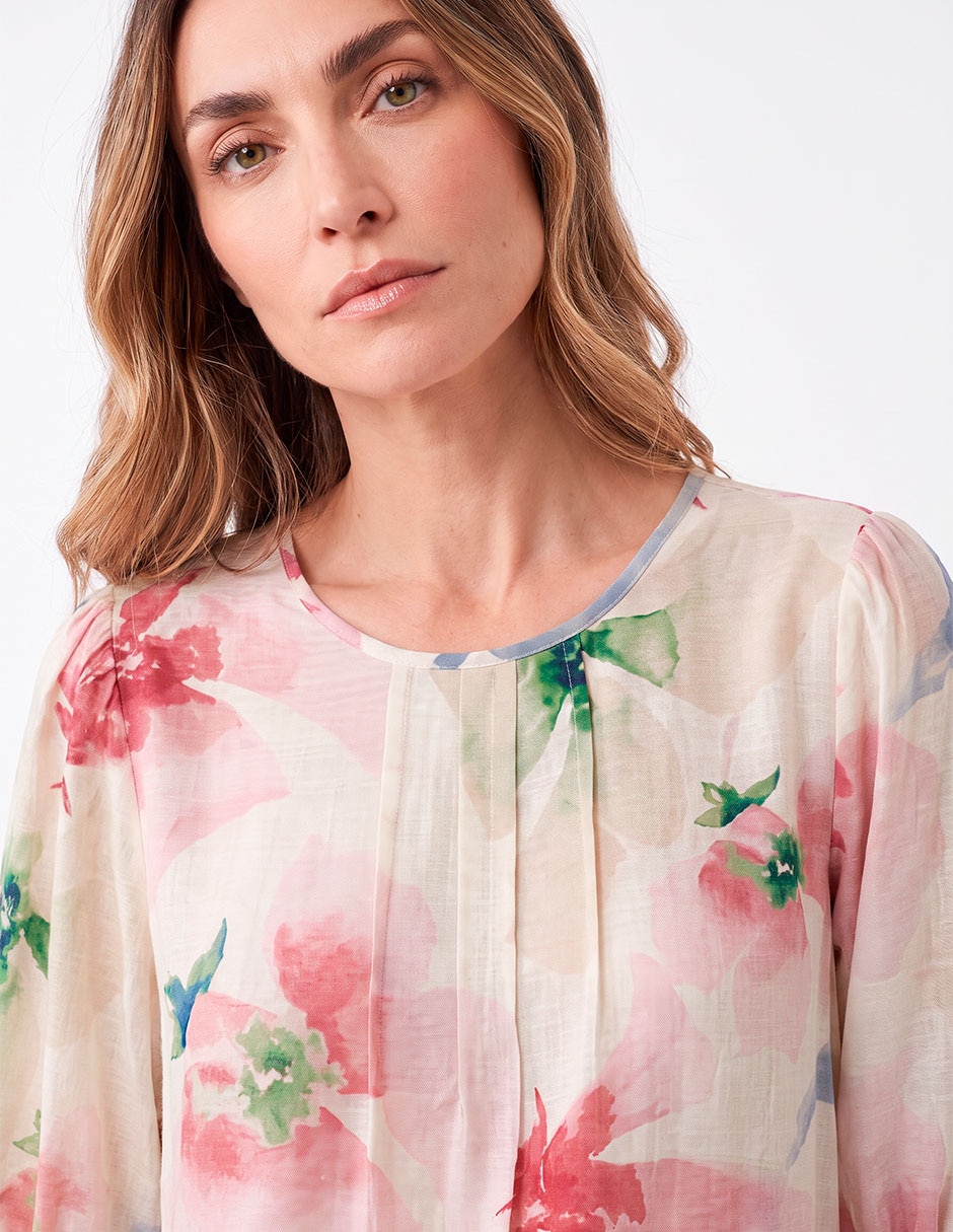 Blusa manga 3/4 para mujer 2