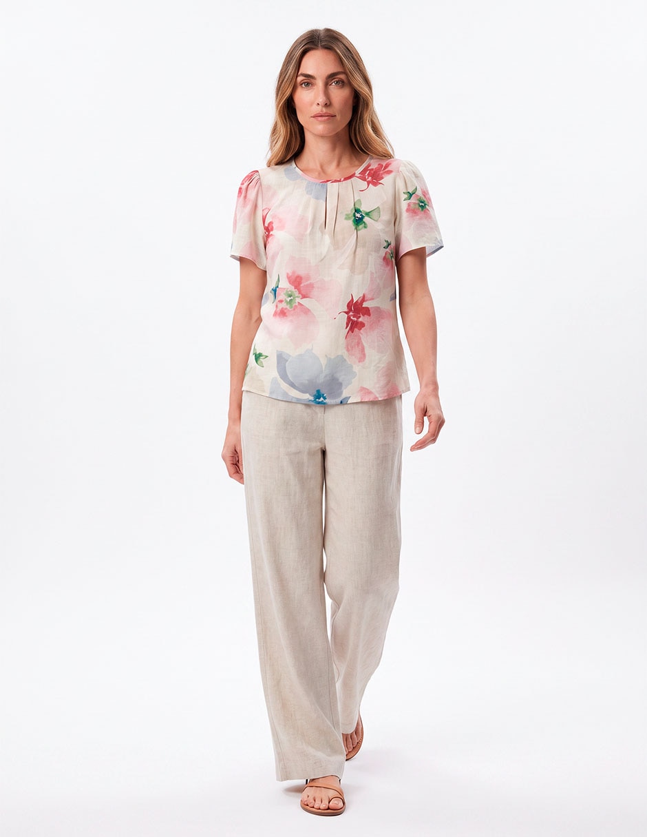 Blusa manga corta para mujer Blusa manga corta para mujer