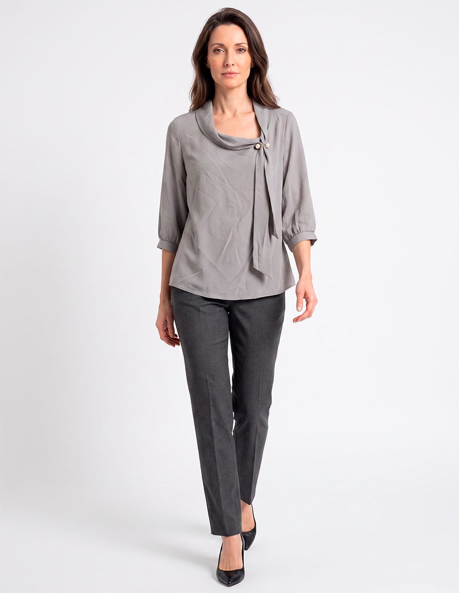 Blusa manga 3/4 para mujer Blusa manga 3/4 para mujer
