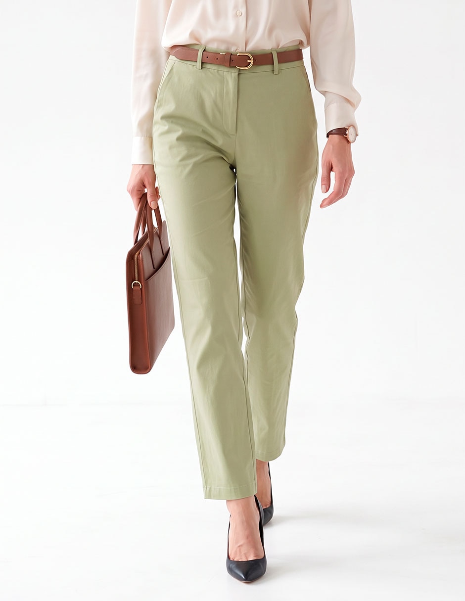 Pantalón slim para mujer