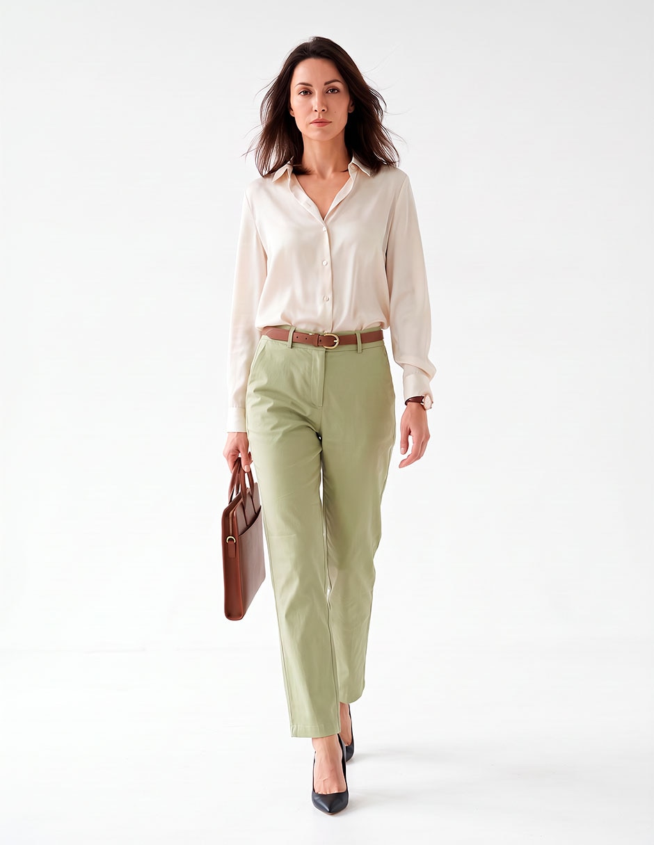 Pantalón slim para mujer 3