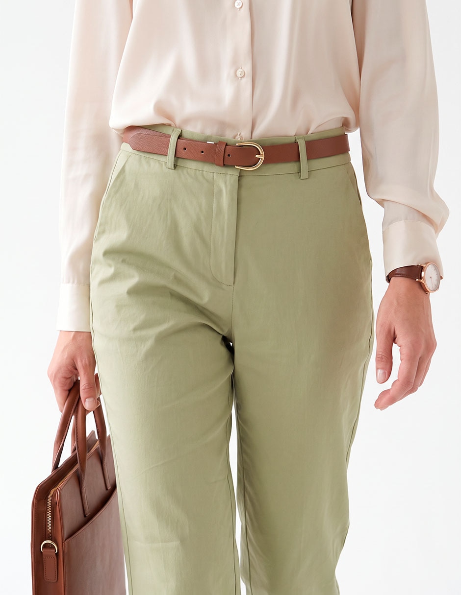Pantalón slim para mujer 4