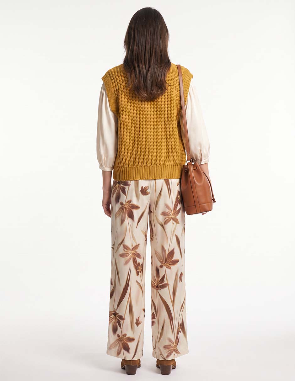 Pantalón amplio para mujer 2