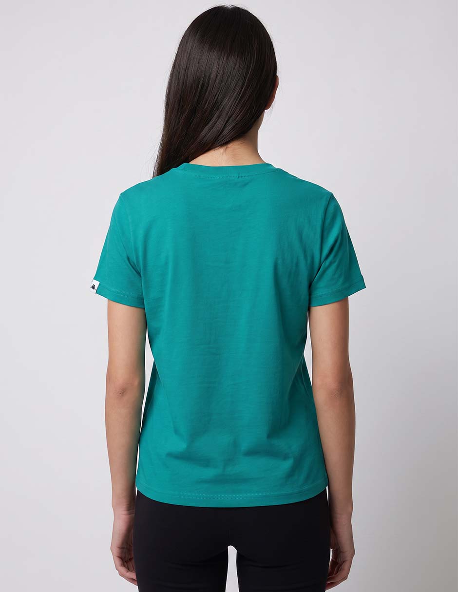 Playera manga corta cuello redondo para mujer 3