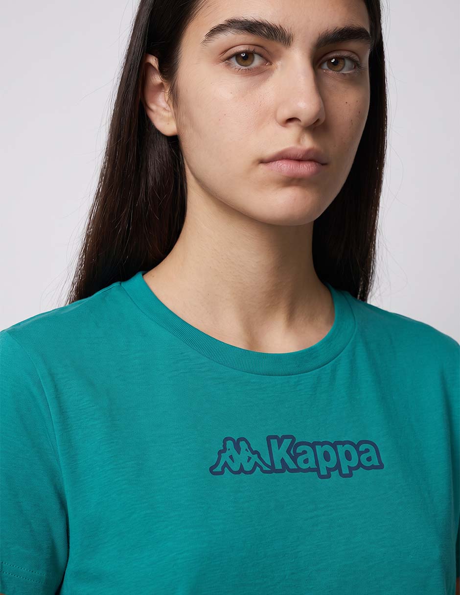 Playera manga corta cuello redondo para mujer 2